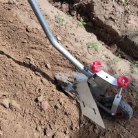 Herramientas Agrícolas, Máquina para Cavar Zanjas, Arados Manuales de Jardín