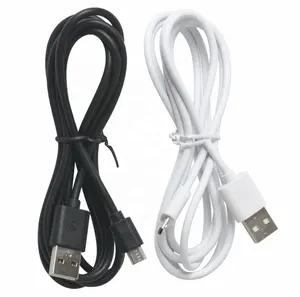 Câble de données rond 1.5m USB 2.0 vers Micro USB, charge rapide V8, câbles de téléphone pour téléphones mobiles Android