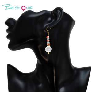 Nuevos pendientes de diseñador de alta calidad para mujer, regalo de San Valentín, pendientes de cuentas de perlas barrocas para niñas, listos para enviar - Product Image 6