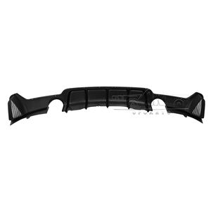 Pare-chocs de voiture, tuyau d'échappement droit gauche simple, diffuseur de lèvre de pare-chocs arrière MP pour BMW série 4 F32 F33 F36 m-sport 2014-2020 - Product Image 2