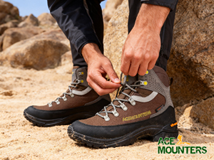 Scarponi da trekking impermeabili resistenti all'usura <span class=keywords><strong>Scarpe</strong></span> da esterno in Nylon-taglio medio-alto arancione <span class=keywords><strong>per</strong></span> l'alpinismo escursionistico da pesca - Product Image 6