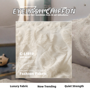 Nuevo diseño elástico Jacquard gasa tela pestañas tejidas <span class=keywords><strong>para</strong></span> ropa vestidos de boda faldas camisas disfraces - Product Image 2