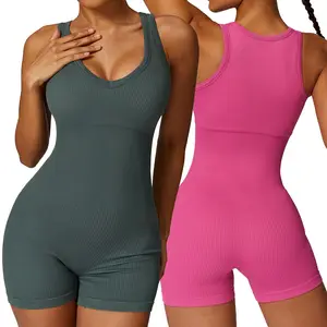 Cosy Capsule 1 Piece Tummy Control Seamless Rompers Women Jumpsuit Ropa Deportiva Mujer Gym Fitness Sets Body Shape Bodysuit