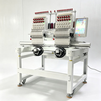 Machine à broder industrielle, vente directe d'usine, prix compétitif, disponible en version simple ou double tête
