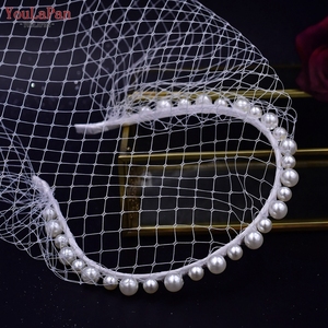 YouLaPan VA11-W <span class=keywords><strong>Diadema</strong></span> <span class=keywords><strong>de</strong></span> Perlas Hecha a Mano <span class=keywords><strong>para</strong></span> Novia - Accesorio <span class=keywords><strong>para</strong></span> el Cabello <span class=keywords><strong>para</strong></span> Bodas y Fiestas - Product Image 2