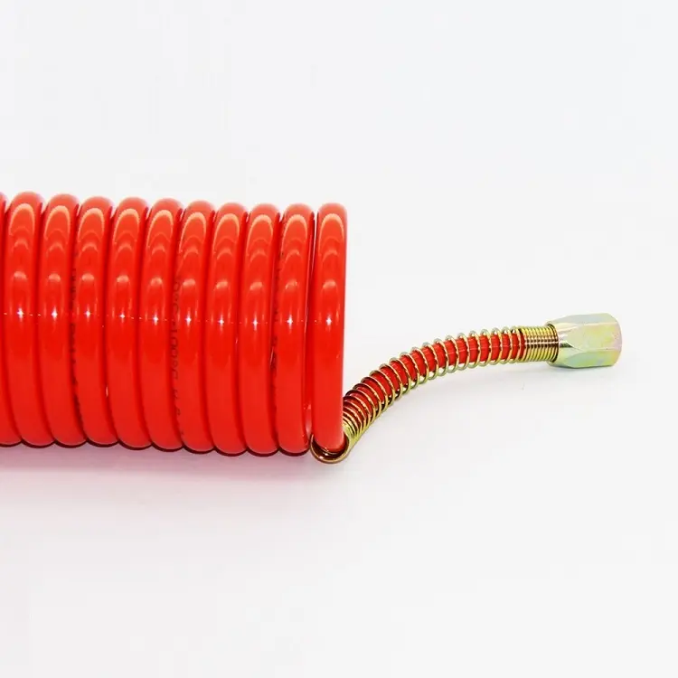 China Manufacturer 6 Inch Hydraulic Pu Pa Nylon Tubing Pipe Tube Round Plastic Spiral Tube