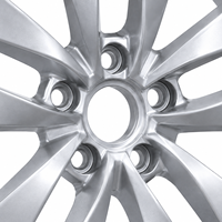 Vente directe d'usine - Jantes en alliage AL 17 pouces 5x112 à formage par flux, ajustement précis pour les voitures de tourisme VW