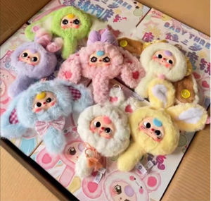 2025 Più Popolare Collezione Baby Three <span class=keywords><strong>Magic</strong></span> Mirror Resin Plush Blind Box Lucky Bags Regalo di Compleanno - Product Image 6