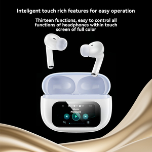 Écouteurs Intra-Auriculaires Sans Fil G01 ANC TWS Stéréo HiFi avec Commande par Écran Tactile, Réduction de Bruit et Indicateur de Batterie LED - Product Image 3
