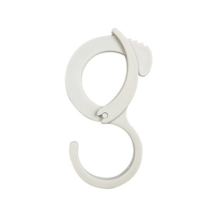 Nahe S-Shaped Heavy Duty Hooks 3-Pack For Wardrobe Clothes Bags Bathroom Modern Style - Product Image 5