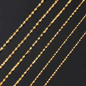 Magnifique collier en acier inoxydable, chaîne de luxe couleur or avec étoiles, bijoux étanches, exquis - Product Image 1