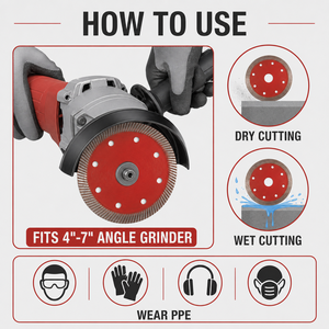 <span class=keywords><strong>Disque</strong></span> diamanté ultra-mince OEM pour grossistes, idéal pour la découpe de granit, travertin et pierre calcaire – Lame pour maçonnerie et travaux en atelier - Product Image 4
