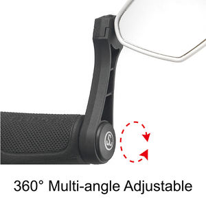 Espejo Lateral para Manillar de Bicicleta de Montaña SUNNYWHEEL BM-111A(L/R) de Alta Calidad, Fabricado en ABS y Vidrio, con Vista Ajustable para Bicicletas de Montaña/CTB y EBIKE - Product Image 2