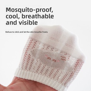 Chaussettes <span class=keywords><strong>bateau</strong></span> d'été fines et mignonnes pour bébé, en maille, motif dessin animé, sans coutures, antidérapantes et respirantes pour tout-petits - Product Image 3