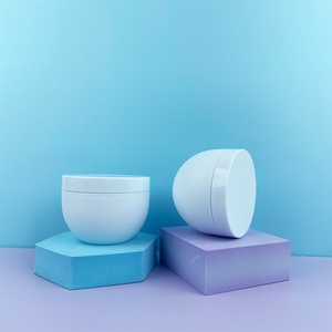<span class=keywords><strong>Set</strong></span> di Barattoli Colorati in Plastica PP Eco-Friendly da 300g con Tappo a Vite per Scrub Corpo, Burro per Capelli e Crema Viso - Product Image 4