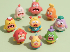 Brutta squadra di plastica stranamente adorabili bambole in vinile 2025 regalo da collezione in edizione limitata per adolescenti e adulti - Product Image 2