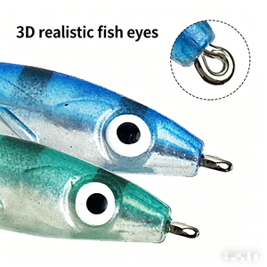 Sensoar Esche Artificiali di Qualità a Coda di Pagaia <span class=keywords><strong>per</strong></span> la Pesca, Set da 6 Pezzi, Esche Morbide a Forma di <span class=keywords><strong>Anguilla</strong></span> Marina <span class=keywords><strong>per</strong></span> Pesci d'Acqua Dolce, <span class=keywords><strong>per</strong></span> la Pesca in Mare, da Barca e in Fiume - Product Image 2