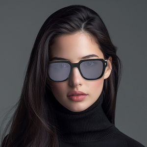 Gafas de Sol Cuadradas de Diseño Moderno 2025, Unisex, UV400, con Logotipo Personalizado - Product Image 1