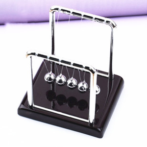 Giá Rẻ Máy Tính Để Bàn Swinging Vật Lý Cân Bằng Bóng Led Kim Loại Lớn Newton Cradle - Product Image 1