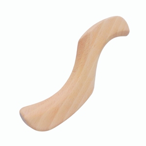 Wooden Facial <b>Massager</b> Fish Shape Guasha Board Manual Face Lifting <b>Tool</b> for Skincare - Product Image 3