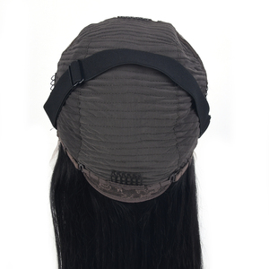 K.SWIGS Transparent pour Perruques Lace Front Ondulées Naturelles, Ondulations Profondes, Boucles Françaises, Sans Colle, Cheveux Humains Vierges Remy 180% Lisses - Product Image 4