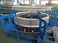 Machine circulaire de métier à tisser de navette tissée en plastique de construction rationnelle
