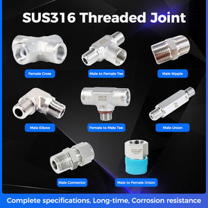 도매 압축 튜브 피팅 튜빙 유니온 맞춤형 OEM NPT BSP 피팅 유니온 엘보 티 - Product Image 2