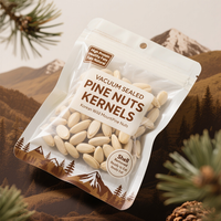 Sacs thermoscellés de petite taille imprimés CMJN personnalisés pour l'emballage de fruits lyophilisés, de chips et de noix, sacs en mylar résistant à l'humidité et au soleil pour aliments