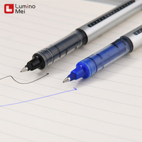 5 Pack Options 0.5mm Stylos Gel Stylo Rétractable Haute Capacité Clip À Ressort 6pc 12pc Noir Bleu ou Stylos À Encre De Couleur Mixte