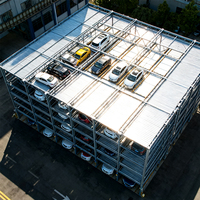 Sistema de Estacionamiento de Autos Inteligente de Múltiples Niveles con Elevación y Deslizamiento, Equipo de Estacionamiento Innovador, Elevadores de Autos para Garaje Doméstico, Fácil de Usar