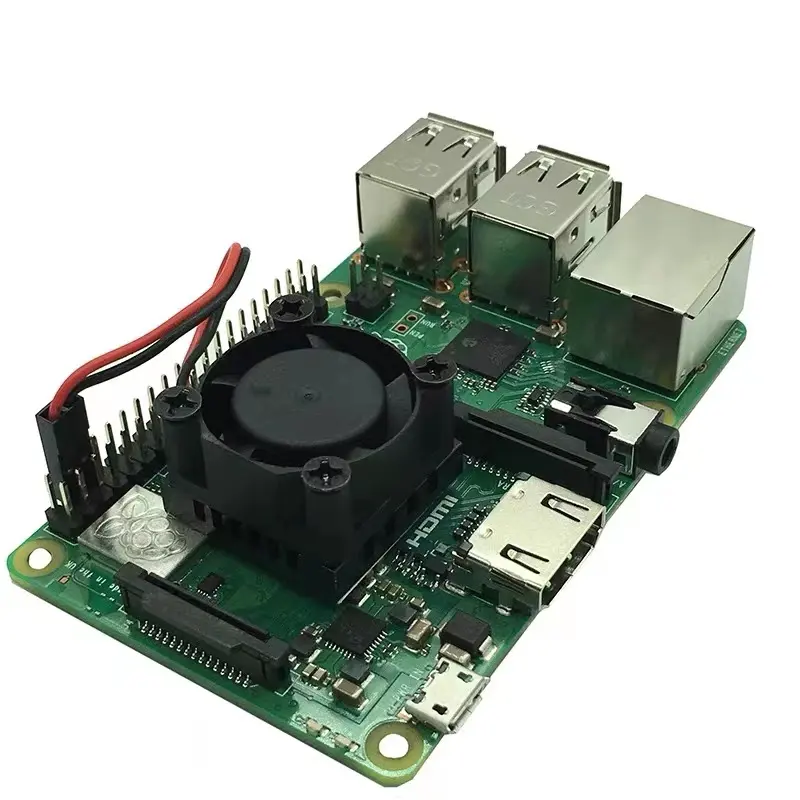Raspberry pi 4B Board 5v cooler with heatsink adhesive tape