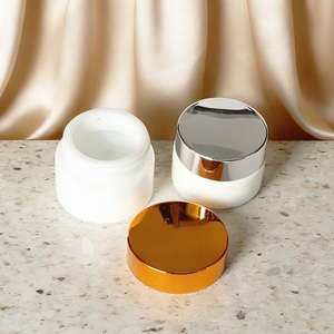 Tarro de Porcelana de Lujo para Crema, 15g 20g 30g 50g 100g, Redondo, Blanco Ópalo, Envase de Cerámica para Crema para el Cuidado de la Piel - Product Image 3