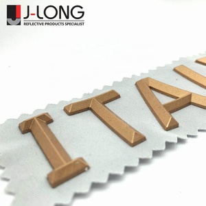 Soft Hand-Feel Customised Design <b>Rubber</b>-Like <b>Matte</b> Silicone 3D Mold Heat Transfer Logo Label - Product Image 2
