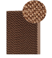Coussin de refroidissement évaporatif ignifuge classe B1 7090 pour l'élevage de poulets, les fermes porcines et le refroidissement des serres agricoles
