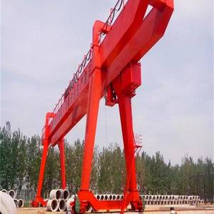 New Construction Gantry <b>Crane</b> with 1.5-15 Ton Motor Core <b>Engine</b> Gear Components for Farm Industries for Concrete Beam Lifting - Product Image 4