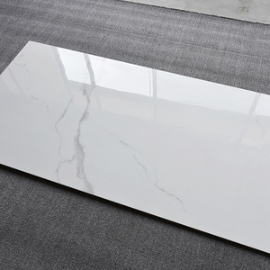 750x1500mm High End weißer Marmor Calacatta weißer Marmor Porzellan fliesen Natur marmor Innen boden Stein optik Fliesen - Product Image 2