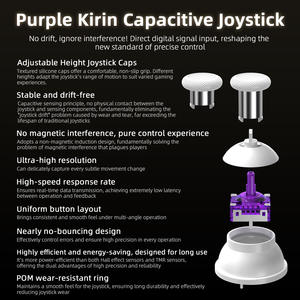 Nouvelle manette de <span class=keywords><strong>jeu</strong></span> sans fil RG G01 avec écran IPS de 2,5 pouces, capteur de fréquence cardiaque, moteur de vibration, manette de <span class=keywords><strong>jeu</strong></span> pour Switch 2, Android, iOS, Steam - Product Image 5