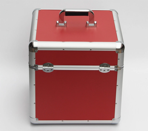 Étui de transport en aluminium pour DJ, pour <span class=keywords><strong>100</strong></span> disques <span class=keywords><strong>vinyles</strong></span> 12 pouces, robuste - Product Image 4