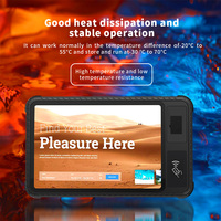 Venta al por mayor 10,1 pulgadas resistente Android NFC Tablet Industrial IP65 tableta a prueba de agua con huella digital RFID lector de tarjetas tableta resistente