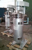 Prix usine séparateur d'huile à grande vitesse bol tubulaire séparateur d'huile usée et d'eau centrifugeuse biphasée de gazole