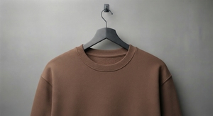 เสื้อสเวตเตอร์คอวีสีน้ำตาล ผลิตจากผ้าฝ้ายถักแบบเป็นมิตรต่อสิ่งแวดล้อม แขนยาว สไตล์ลำลอง สตรีทแวร์ เหมาะสำหรับใส่ในฤดูหนาว - Product Image 4
