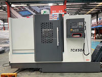 TOUR CNC TURNO TCK50A-800 PLATEAU INCLU EN MÉTAL Tour CNC MACHINE TOUR DE HAUTE PRÉCISION