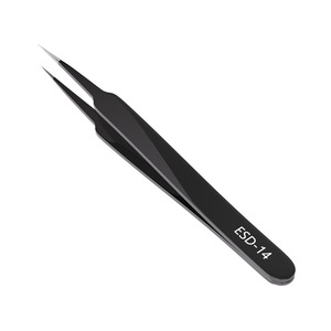 Lichang Stainless Steel Tweezers Pointed Tip Corrosion Resistant For Electronics Repair Craft Jewelry Making - Product Image 2