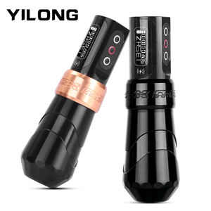 Kablosuz pil profesyonel kalıcı kalem dövme tabancası kalem 4mm İnme LCD ekran pyb dövme makinesi - Product Image 3