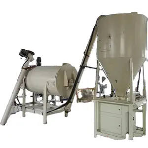 Full Automatic Ceramic Tile Adhesive Producing Machine Automatic Dry Mortar Mixing Equipment