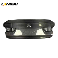 LANGyu 2021+ Pièces et accessoires automobiles Couvercle de coffre arrière de style CSL en fibre de carbone pour BMW M3 G80