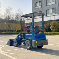 Kostenloser Versand Elektrischer Mini-Radlader mit 9KW Leistung Anpassung Möglich Günstiger Preis Hohe Effizienz