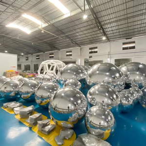 Ballon miroir gonflable Événements Fête Scène Club Boutique Décoration Publicité Miroir gonflable Boule PVC Boules brillantes colorées - Product Image 3