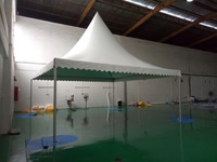 Tente Pagode Amovible Extérieure en PVC 3x3m 5x5m 6x6m, Tentes de Réception Transparentes de l'Usine Chinoise