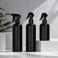 Bouteille pulvérisateur en plastique PET de 500 ml avec pistolet pulvérisateur, réutilisable, vide, pour produits de nettoyage, entretien du jardin, cosmétiques, arômes